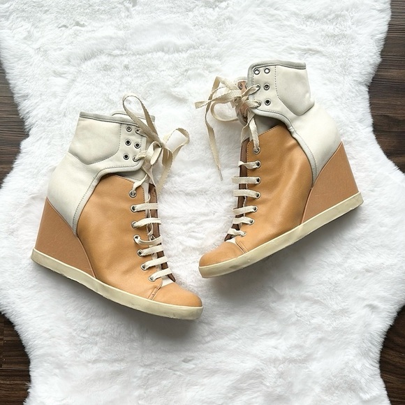 See By Chloe Wedge Sneakers size EU 41/US 10 - Picture 1 of 8